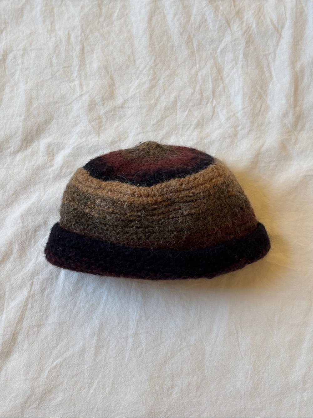 Sandy D'Andrade Chunky Wool Knit Hat